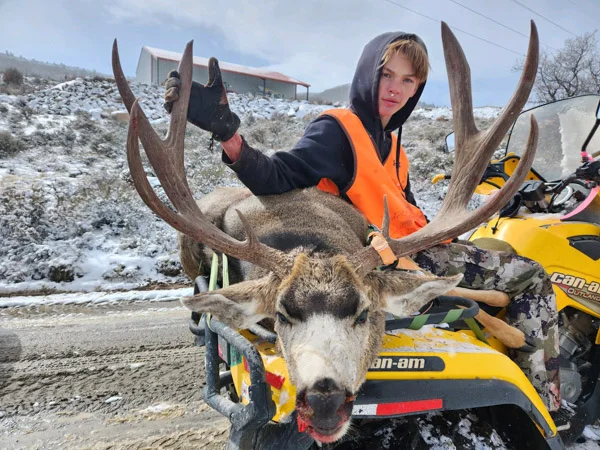 A successful high-country hunting trip